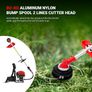BU-KO 52cc Backpack Petrol Strimmer Garden Tool Including: String Trimmer, Brush Cutter with 3T Blade and 40T Blade Weed Brush Cutting Blade. Great Outdoor Power tool Image 7