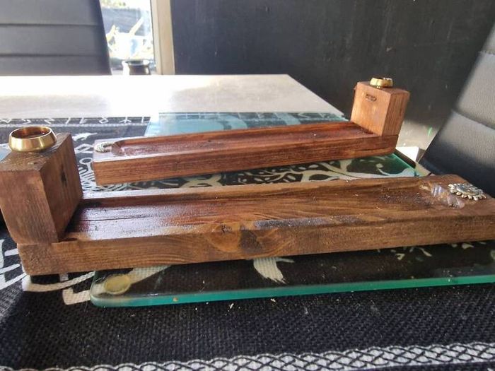 Handmade Dual incense holder