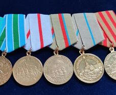 7 Medals Ussr Wwii Soviet Set