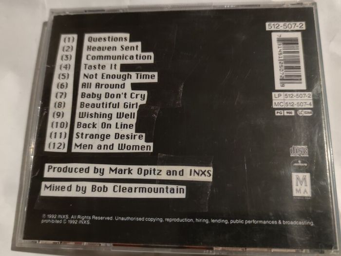 Inxs - Welcome To Wherever You Are Cd