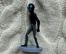 Disney Pixar The Incredibles 2 Villain SCREENSLAVER PVC Figure Cake Topper Used Please look at the pictures