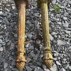 Victorian cast iron pillars