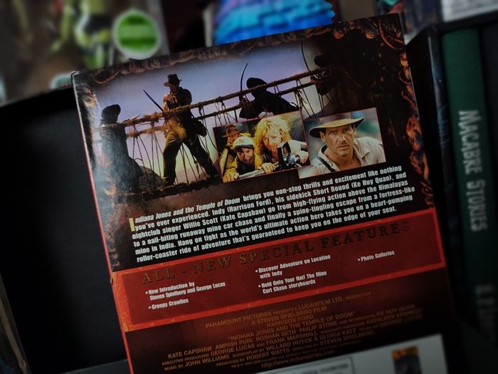 Indiana Jones and the Temple of Doom ! Special Edition ! DVD ! 2008 ! Steven Spilberg !