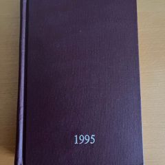 BN A4 1995 blank bound book