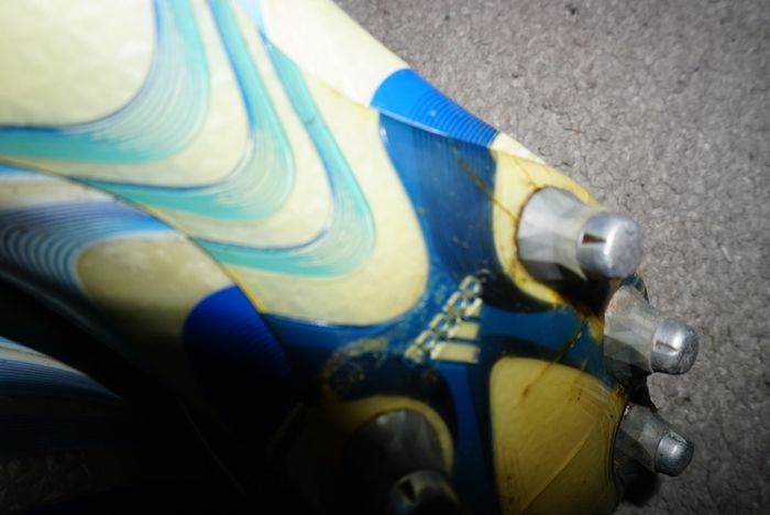 Football Boots Adidas F50.6 Tunit White (2006) Size 7UK SG