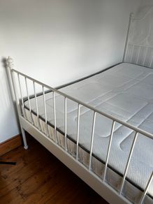 Double Bed, frame and mattress