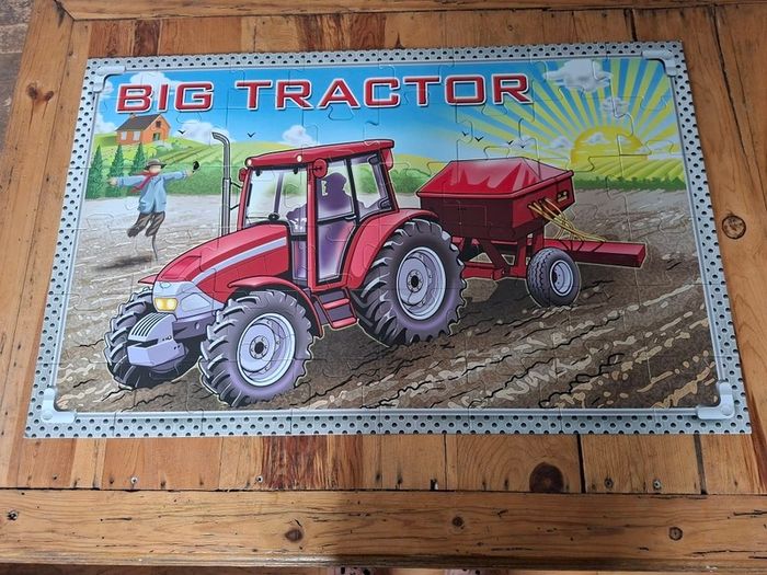 Big Tractor Floor Puzzle