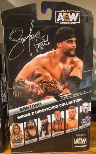 AEW Wrestling Figures - Santana and Ortiz
