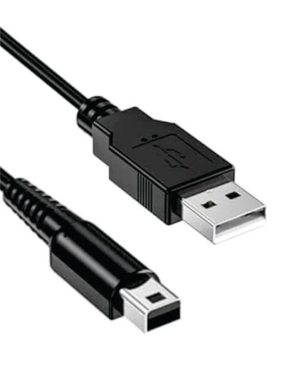 Charging cable for Nintendo 3DS,Cable for 3DS, 3DS XL, 2DS, DS/DSi, New 3DS, New 3DS XL 1.2m USB Cable for Easy Charging at Home or On-the-Go