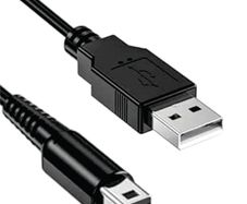 Charging cable for Nintendo 3DS,Cable for 3DS, 3DS XL, 2DS, DS/DSi, New 3DS, New 3DS XL 1.2m USB Cable for Easy Charging at Home or On-the-Go