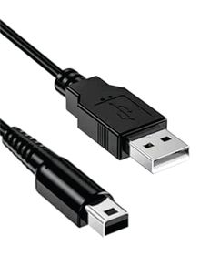 Charging cable for Nintendo 3DS,Cable for 3DS, 3DS XL, 2DS, DS/DSi, New 3DS, New 3DS XL 1.2m USB Cable for Easy Charging at Home or On-the-Go