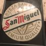 Framed San Miguel Linen Bar Signs Image 2
