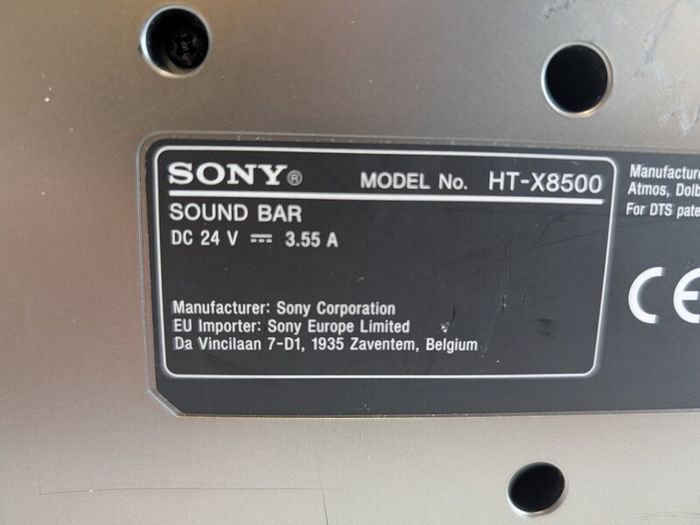 Sony Dolby Atmos Soundbar