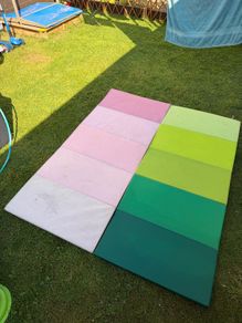 Gym Mat Kids Mat Folding Mat (2pcs) Garden mat