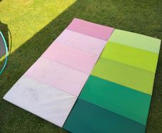 Gym Mat Kids Mat Folding Mat (2pcs) Garden mat