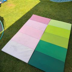 Gym Mat Kids Mat Folding Mat (2pcs) Garden mat