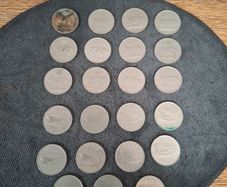 Irish 5P coin