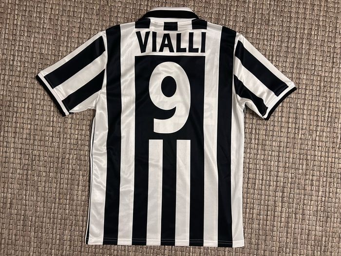Gianluca Vialli Juventus tribute football jersey shirt 1995 1996 official retro