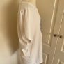 Cotton silver white size 14 heart top Image 3