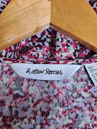 Other stories wrap dress fits size UK 6