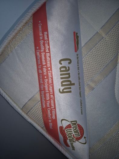 Unused mattress