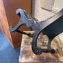 antique ebonised ladies nursing low slipper vintage chair Image 5