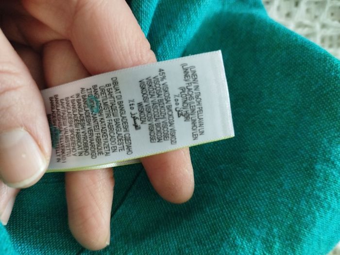 M&S linen dress as new size 12-14