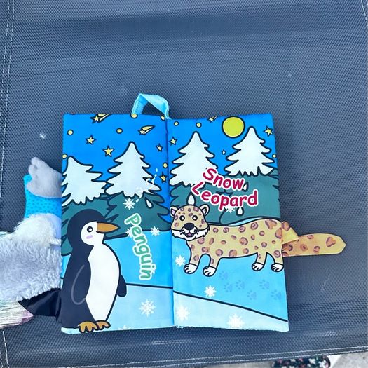 jollybaby soft book Brand New Glacier Tail