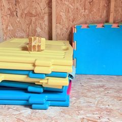 baby playpen with mat