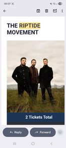 Ripetide Movement x2 tickets @ Seachurch,Cork
