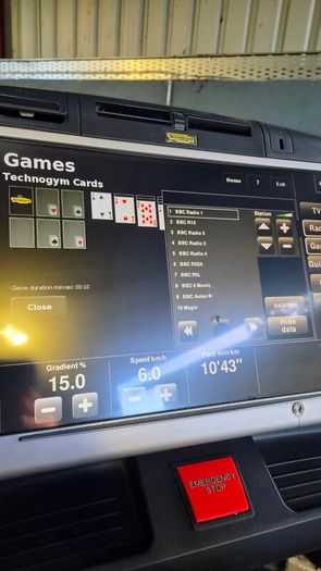 Commercial Top Brand Technogym Treadmills