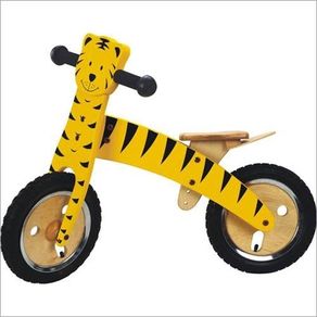 Wooden balance bike