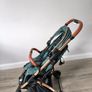 Lejoux travel stroller green and gold Image 5