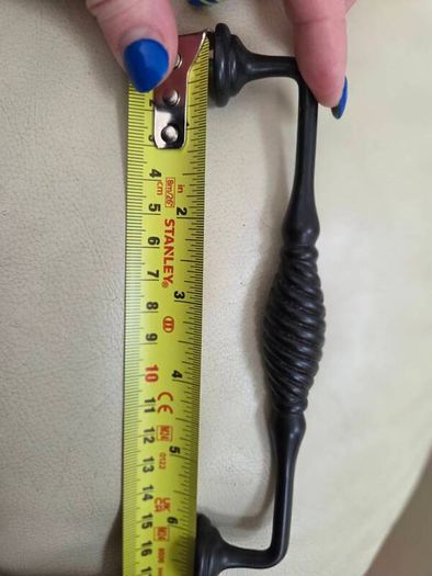 black handles,