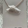 River Island Rose Gold Initial S Necklace Brand New With Tags Diamante Pendant Image 4