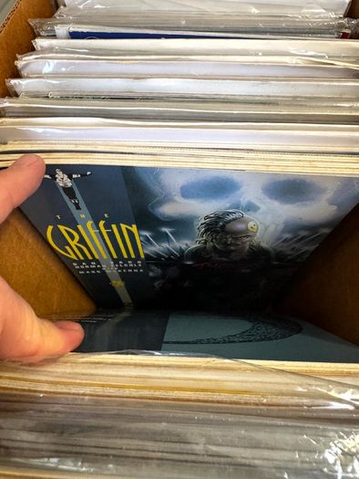 DC Long Comic Box w 250 comics for Sale