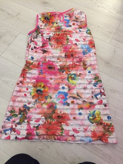 Ladies Savida Ruffle Tunic Top Size 10