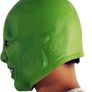 The Mask Jim Carrey Helmet Latex Masque Cosplay Accessory Halloween Deluxe Masquerade Costume Props Black Image 3