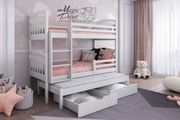 Solid Wooden Triple Bunk Beds