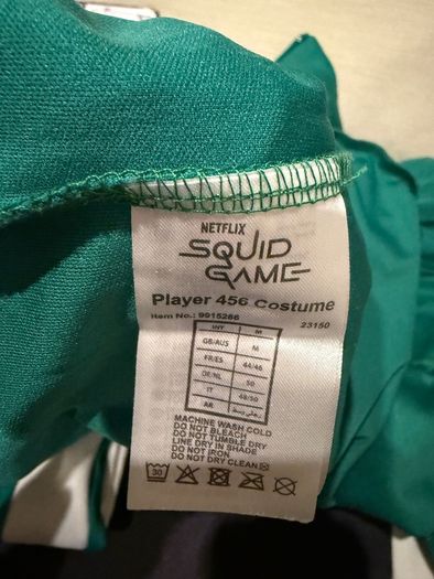 Squid Games Costume