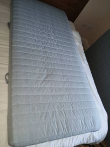 single bed & mattress
