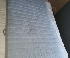 single bed & mattress