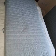 single bed & mattress