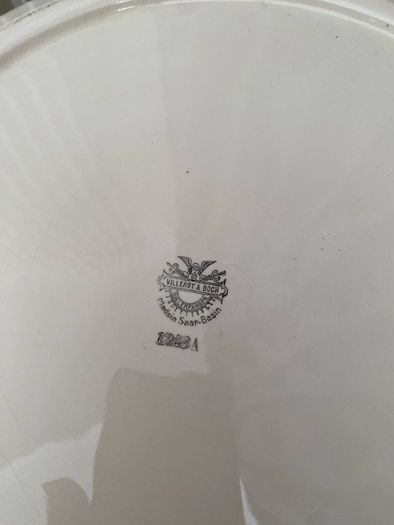 ceramic vintage wash bowls & matching pitchers