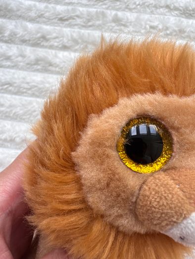 Ty Beanie Boo Lion Louie Plush Soft approx. 15 cm. Used Please see photos