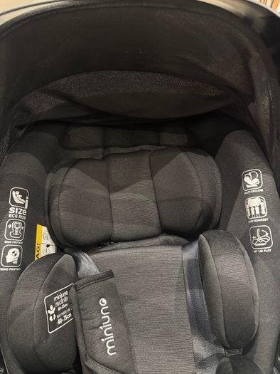 Miniuno Recliniie i-Size Infant Car Seat, As New (Used Only Twice)
