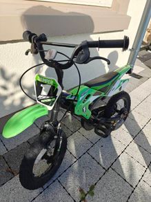 Motocross Kids Bike Green