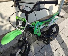 Motocross Kids Bike Green