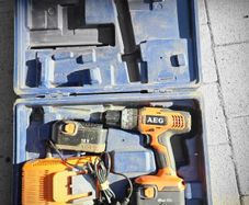 AEG Drill and case.