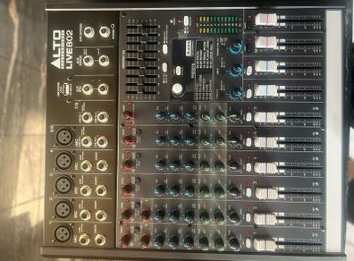 Alto Live 802 8Channel/2 Bus Mixer